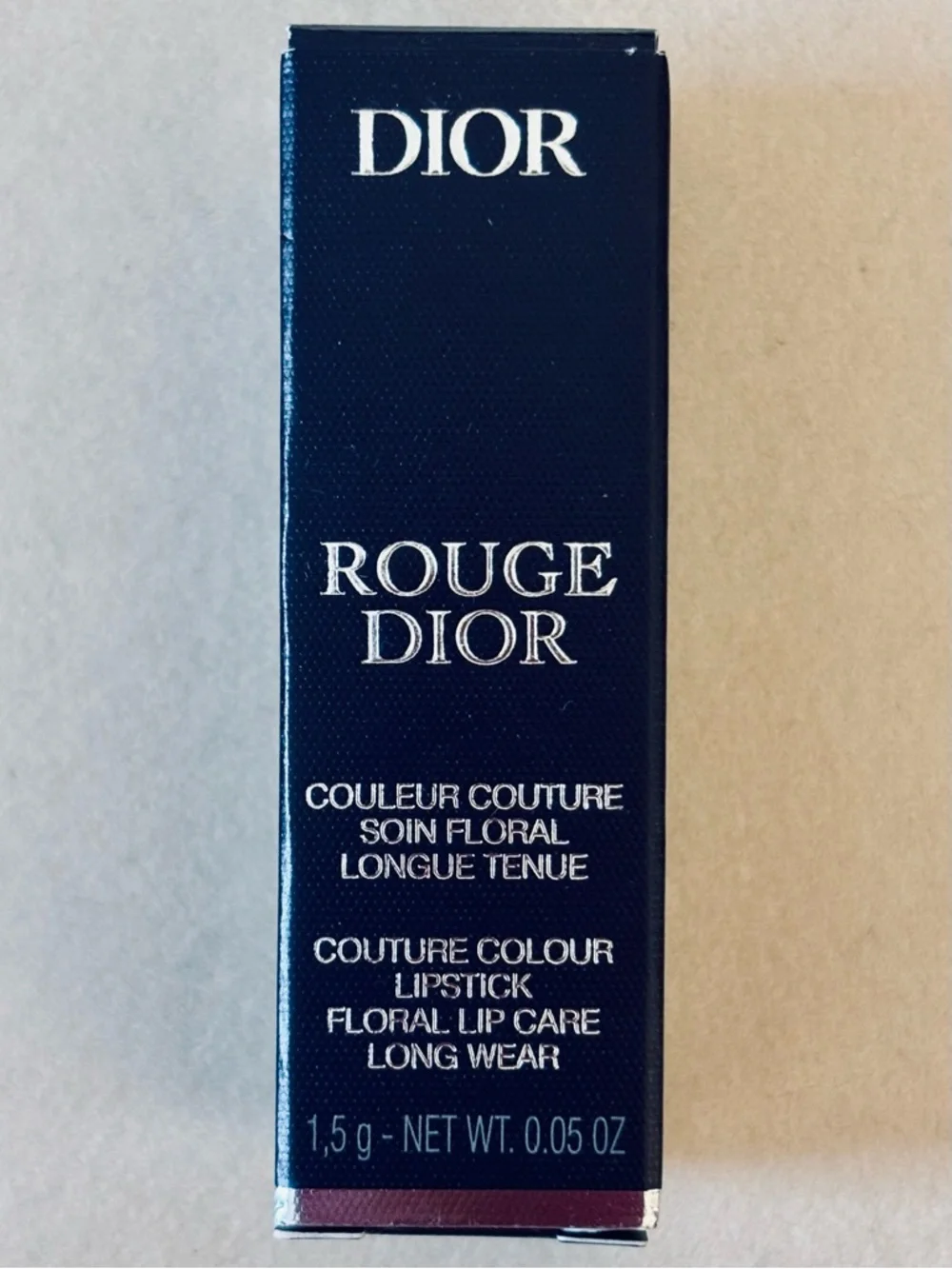 Christian Dior Lipstick 999 Rouge Dior Satin Couture Color Hydrating Staying NWT